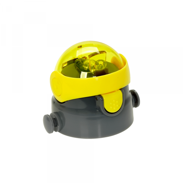 eco life Aνταλλακτικό Πώμα για Kids Thermos Κίτρινο 400ml 5208009002161