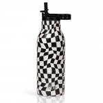 eco life Θερμός 550ml Με Εσωτερικό Καλαμάκι Black & White 5208009004882 eco life Θερμός 550ml Με Εσωτερικό Καλαμάκι Black & White 5208009004882