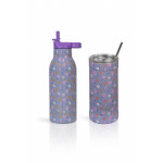 eco life Θερμός 550ml Με Εσωτερικό Καλαμάκι Flower Bloom 5208009004899 eco life Θερμός 550ml Με Εσωτερικό Καλαμάκι Flower Bloom 5208009004899