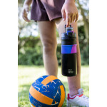 eco life Θερμός 500ml Με Λαβή Σιλικόνης Black 5208009005094 eco life Θερμός 500ml Με Λαβή Σιλικόνης Black 5208009005094