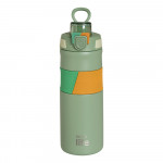 eco life Θερμός 500ml Με Λαβή Σιλικόνης Green 5208009005100 eco life Θερμός 500ml Με Λαβή Σιλικόνης Green 5208009005100