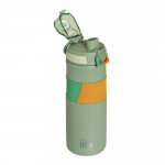 eco life Θερμός 500ml Με Λαβή Σιλικόνης Green 5208009005100 eco life Θερμός 500ml Με Λαβή Σιλικόνης Green 5208009005100