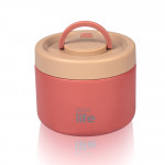 eco life Στρογγυλό Θερμός Φαγητού 650ml Κοραλλί 5208009004943 eco life Στρογγυλό Θερμός Φαγητού 650ml Κοραλλί 5208009004943