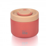 eco life Στρογγυλό Θερμός Φαγητού 650ml Κοραλλί 5208009004943 eco life Στρογγυλό Θερμός Φαγητού 650ml Κοραλλί 5208009004943