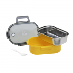 eco life Φαγητοδοχείο Yellow 900ml Με Χώρισμα 5208009002314 eco life Φαγητοδοχείο Yellow 900ml Με Χώρισμα 5208009002314