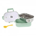 eco life Φαγητοδοχείο Light Green 900ml Με Χώρισμα 5208009000556 eco life Φαγητοδοχείο Light Green 900ml Με Χώρισμα 5208009000556