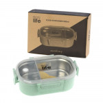 eco life Φαγητοδοχείο Light Green 900ml Με Χώρισμα 5208009000556 eco life Φαγητοδοχείο Light Green 900ml Με Χώρισμα 5208009000556