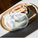eco life Φαγητοδοχείο Light Green 900ml Με Χώρισμα 5208009000556 eco life Φαγητοδοχείο Light Green 900ml Με Χώρισμα 5208009000556