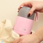 eco life Θερμός Φαγητού 450ml Baby Pink 5208009000372
