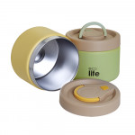 eco life Στρογγυλό Θερμός Φαγητού 650ml Κίτρινο 5208009003601 eco life Στρογγυλό Θερμός Φαγητού 650ml Κίτρινο 5208009003601