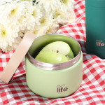 eco life Στρογγυλό Θερμός Φαγητού 650ml Πράσινο 5208009003618