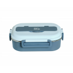 eco life Φαγητοδοχείο 1Lt  3 Θέσεων Γαλάζιο 5208009003175