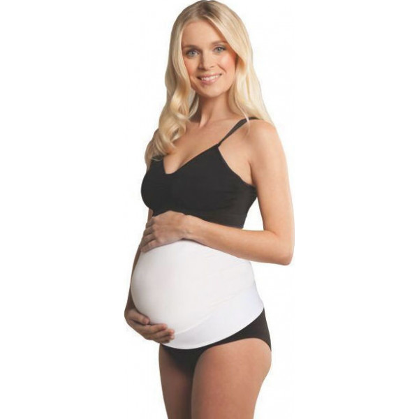 Carriwell Ρυθμιζόμενη Ζώνη Υποστήριξης Εγκυμοσύνης με Velcro Λευκό CW5100