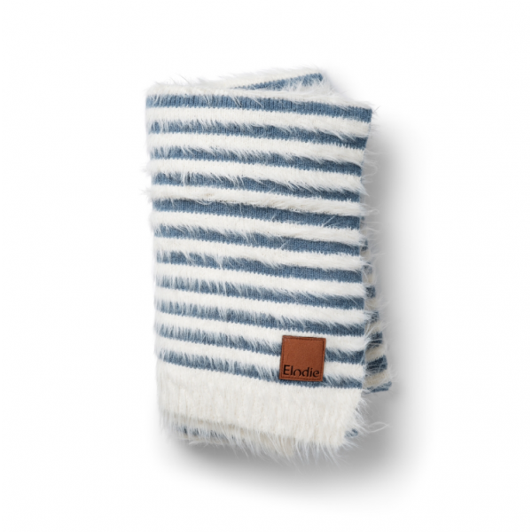 Elodie Details Βρεφική Κουβέρτα furry knit berry blue BR79708