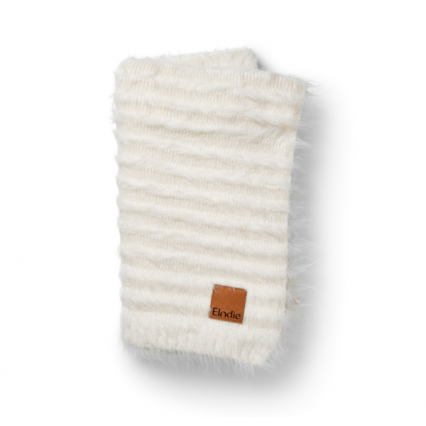 Elodie Βρεφική Κουβέρτα furry knit vanilla white BR79710