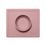 Ezpz Εκπαιδευτικό μπολ 24+ μηνών Happy Bowl - Blush HB-B7612U Ezpz Εκπαιδευτικό μπολ 24+ μηνών Happy Bowl - Blush HB-B7612U