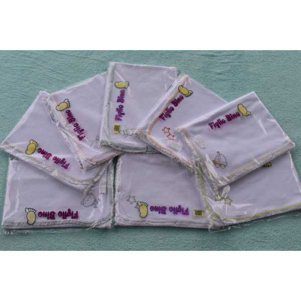 Figlio Bino Πάνα Πικέ Βαμβακερή Δαντέλα 38-01 