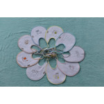 Figlio Bino Σαλιάρα φροτέ με κέντημα μακρόστενη 50-04