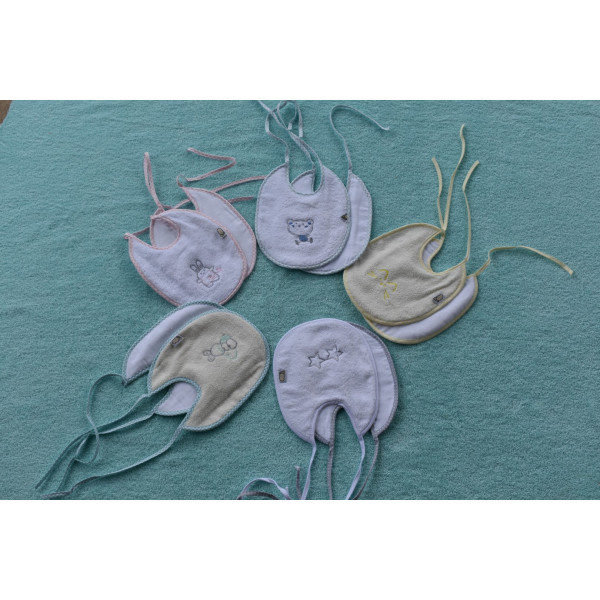 Figlio Bino Σαλιάρα μπουρνουζέ καπιτονέ φανέλα μακρόστενη 50-08