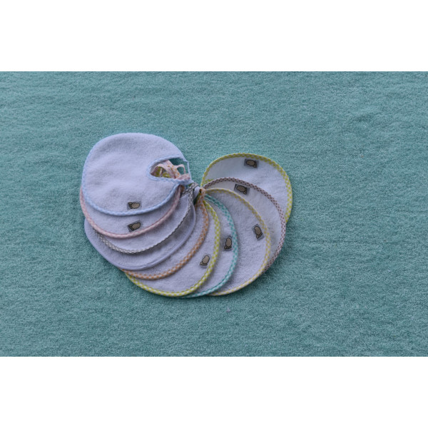 Figlio Bino Σαλιάρα μπουρνουζέ χωρίς κέντημα στρογγυλή 50-23