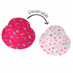FlapJackKids Καπέλο Διπλής Όψης UPF 50  – Pink Chameleon/Tropical 2Ε-4Ε FJKPH163M
