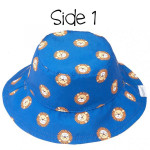 FlapJackKids Καπέλο Διπλής Όψης UPF 50+ 6M-24M Lion/Monkey FJKPH517