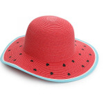 FlapJackKids Ψάθινο Καπέλο UPF 50+ – Watermelon FJKST847