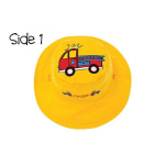 FlapJackKids Καπέλο Διπλής Όψης UPF 50  – Πυροσβεστικό (Cotton)  2Ε-4Ε LUV0117M