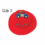 FlapJackKids Καπέλο Διπλής Όψης UPF 50  – Πυροσβεστικό (Cotton)  6Μ-24Μ LUV0117S