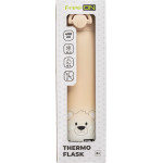 FreeON Θερμός Μπουκάλι Ανοξείδωτο 2 σε 1 480ml Bear Beige 380708