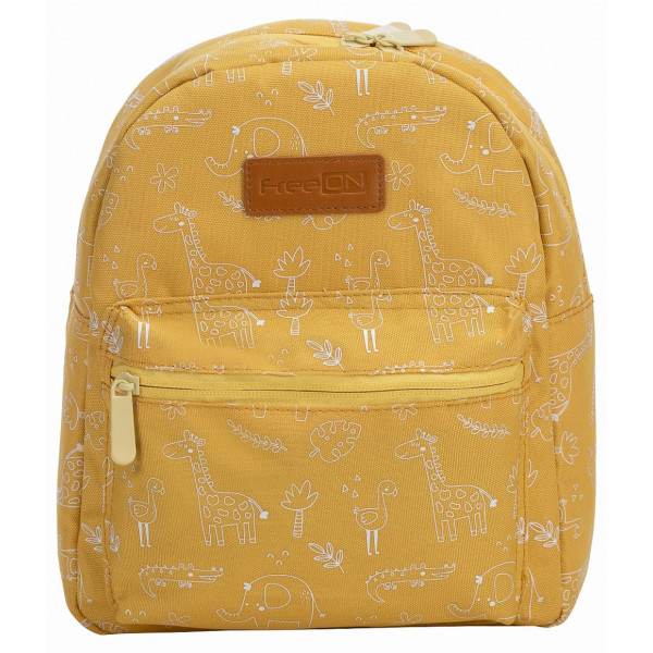 FreeOn Τσάντα παιδικού-νηπιαγωγείου Small animals yellow 49027