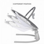 FreeOn Ηλεκτρική Κούνια Ρηλάξ Elite Swing Grey 84898
