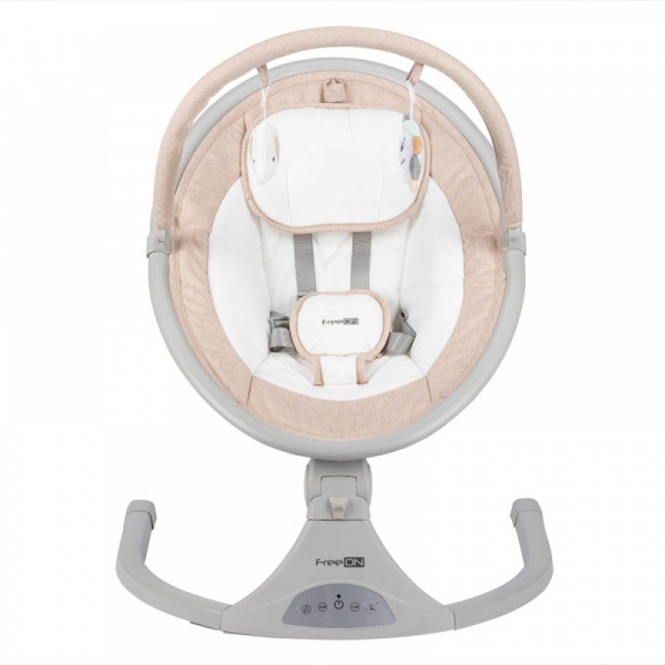 FreeOn Ηλεκτρική Κούνια Ρηλάξ Elite Swing Beige 84904