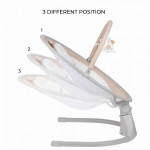FreeOn Ηλεκτρική Κούνια Ρηλάξ Elite Swing Beige 84904