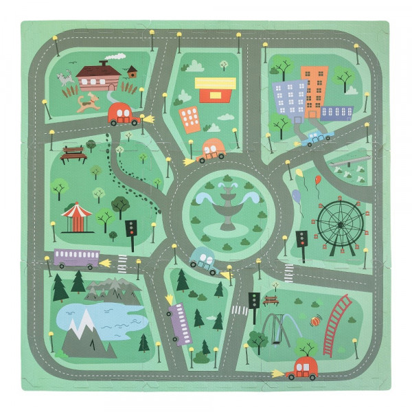 FreeOn Παζλ χαλάκι 9 τεμαχίων Road 86045