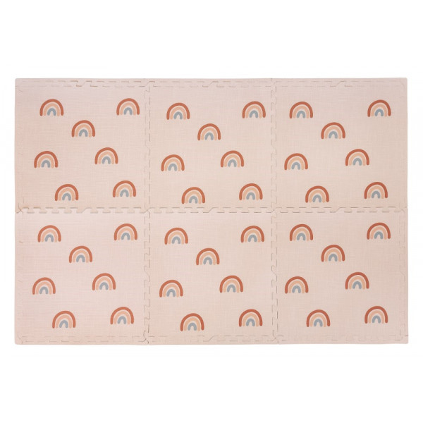 FreeOn Παζλ χαλάκι Γίγας 6 τεμαχίων Rainbow 86069