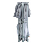 FreeOn Παρκοκρέβατο Hexagon Quick folding melange grey 88353