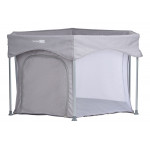 FreeOn Παρκοκρέβατο Hexagon Quick folding melange grey 88353