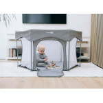 FreeOn Παρκοκρέβατο Hexagon Quick folding melange grey 88353