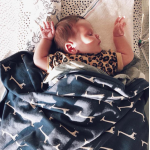 Fresk Κουβέρτα για μωρά 100% οργανικό βαμβάκι 80x100cm Berries FR-F320-29