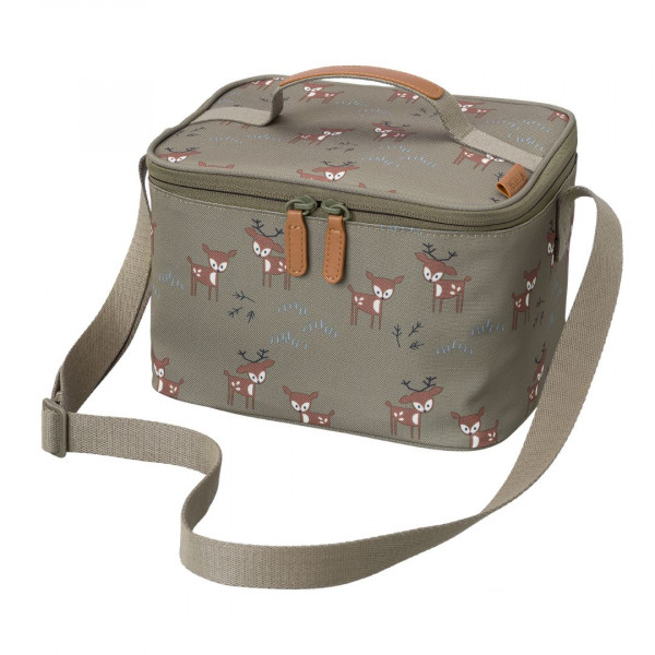 Fresk Ισοθερμική τσάντα φαγητού μεγάλη 15x23x18cm Deer Olive FR-FB910-81