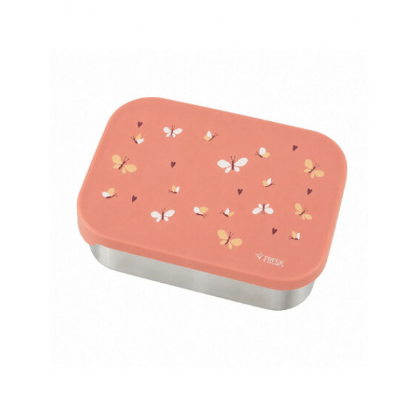 Fresk Δοχείο Φαγητού Με Καπάκι Σιλικόνης Butterfly FR-FD600-18