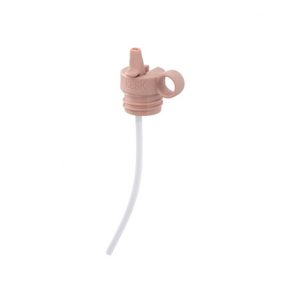 Fresk: Ανταλλακτικό σετ καλαμάκι + καπάκι Soft pink FR-LID405