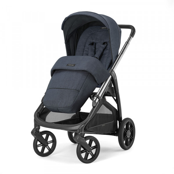 Inglesina Καρότσι Aptica Με Σκελετό Litio Black Resort Blue AG60Q0RSB