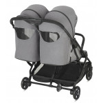 Inglesina Καρότσι Διδύμων Twin Sketch Black Grey AH86R0GRY Inglesina Καρότσι Διδύμων Twin Sketch Black Grey AH86R0GRY