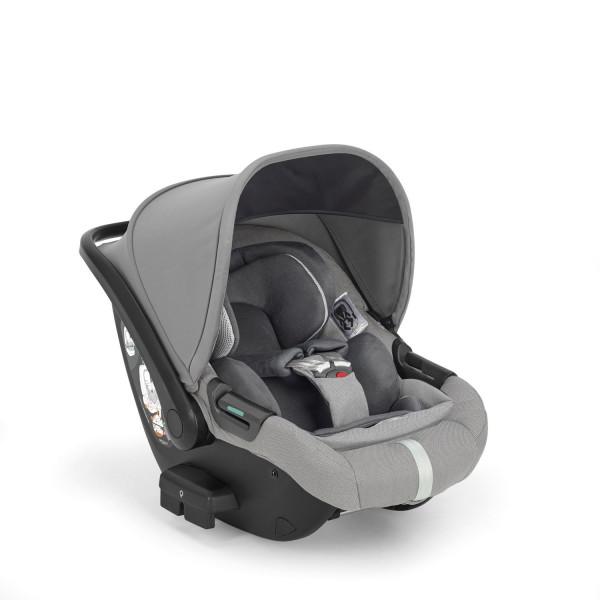 Inglesina Κάθισμα Αυτοκινήτου Aptica Darwin Infant Recline I-Size έως 105cm Satin Grey AV62R0SNG