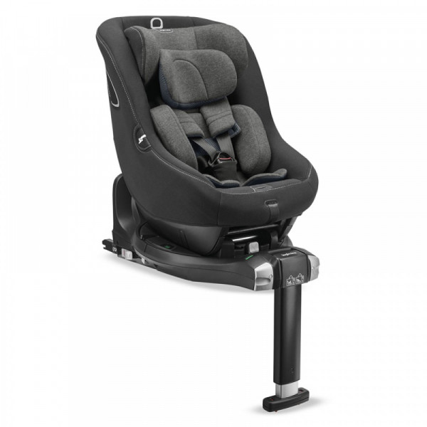 Inglesina Κάθισμα Αυτοκινήτου Darwin Next Stage i-Size 40 εως 105cm Vulcan Black AV78R0VLB