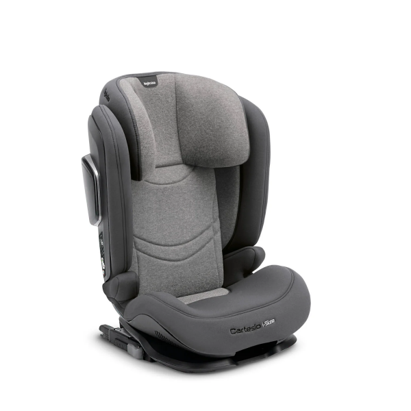 Inglesina Καθισμα Αυτοκινήτου Cartesio i-Size 100 έως 150cm Stone Grey AV98R0STG