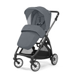 Inglesina Πολυκαρότσι Electa Quattro Χρώμα Union Grey Με Σκελετό Silver Black Και Κάθισμα Αυτοκινήτου Darwin Infant KA51R0UNG