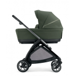 Inglesina Πολυκαρότσι Electa Quattro Loft Green Με Σκελετό Iron Black και Κάθισμα Αυτοκινήτου Darwin Infant KA51T0LFG